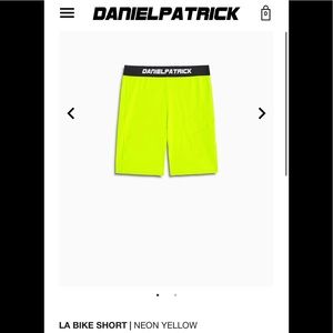 LA BIKE SHORT | NEON YELLOW